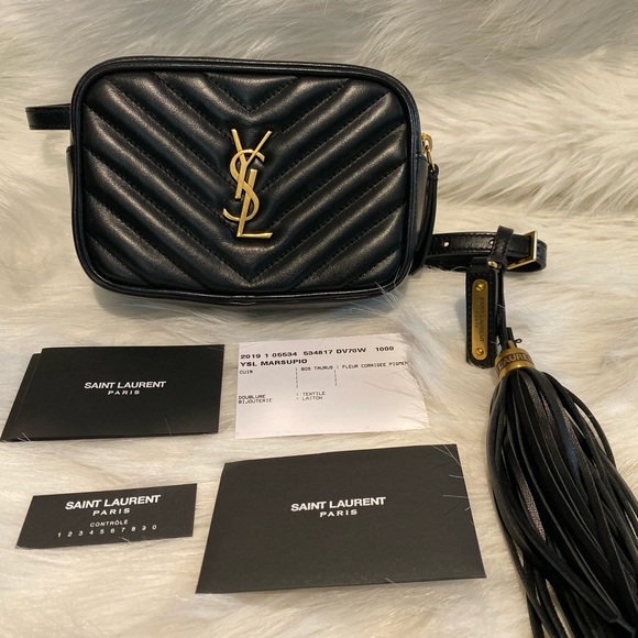 YSL SAINT LAURENT LOU BELT BAG MONOGRAM - Picture 2 of 4